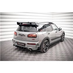 Maxton - Lames De Pare-Chocs Arrière Latérales V.2 Mini Cooper Clubman John Cooper Works F54 Facelift Noir Brillant