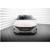 Maxton - Lame Du Pare-Chocs Avant Hyundai Elantra Mk7 Noir Brillant