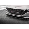 Maxton - Lame Du Pare-Chocs Avant Hyundai Elantra Mk7 Noir Brillant