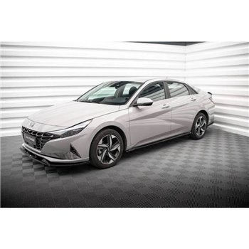 Maxton - Rajouts Des Bas De Caisse Hyundai Elantra Mk7 Noir Brillant