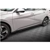 Maxton - Rajouts Des Bas De Caisse Hyundai Elantra Mk7 Noir Brillant