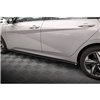 Maxton - Rajouts Des Bas De Caisse Hyundai Elantra Mk7 Noir Brillant