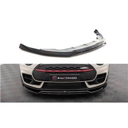 Maxton - Lame Du Pare-Chocs Avant V.2 Mini Cooper Clubman John Cooper Works F54 Facelift Noir Brillant
