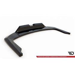 Maxton - Arriere Lame (avec une barre verticale) Hyundai Elantra Mk7 Noir Brillant