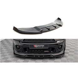 Maxton - Lame Du Pare-Chocs Avant V.3 Mini Cooper John Cooper Works R56 Noir Brillant