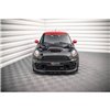 Maxton - Lame Du Pare-Chocs Avant V.3 Mini Cooper John Cooper Works R56 Noir Brillant