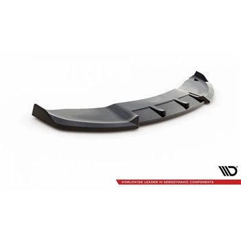 Maxton - Lame Du Pare-Chocs Avant V.3 Mini Cooper John Cooper Works R56 Noir Brillant
