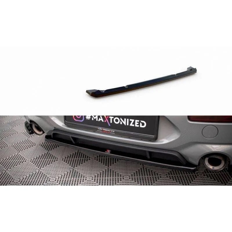 Maxton - Arriere Splitter Mini Cooper Clubman John Cooper Works F54 Facelift Noir Brillant