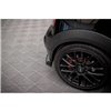 Maxton - Lames De Pare-Chocs Arrière Latérales V.3 Mini Cooper John Cooper Works R56 Noir Brillant