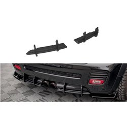 Maxton - Street Pro Central Diffuseur Arriere Mini Cooper John Cooper Works R56 Rouge
