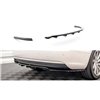 Maxton - Arriere Splitter (avec une barre verticale) Audi A5 Coupe 8T Facelift Noir Brillant
