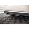 Maxton - Arriere Lame (avec une barre verticale) Audi A5 Coupe 8T Facelift Noir Brillant