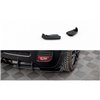 Maxton - Lames De Pare-Chocs Arrière Latérales V.2 Mini Cooper John Cooper Works R56 Noir Brillant