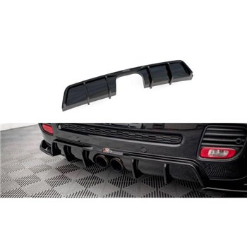 Maxton - Diffuseur Arrière Complet Mini Cooper John Cooper Works R56 Noir Brillant