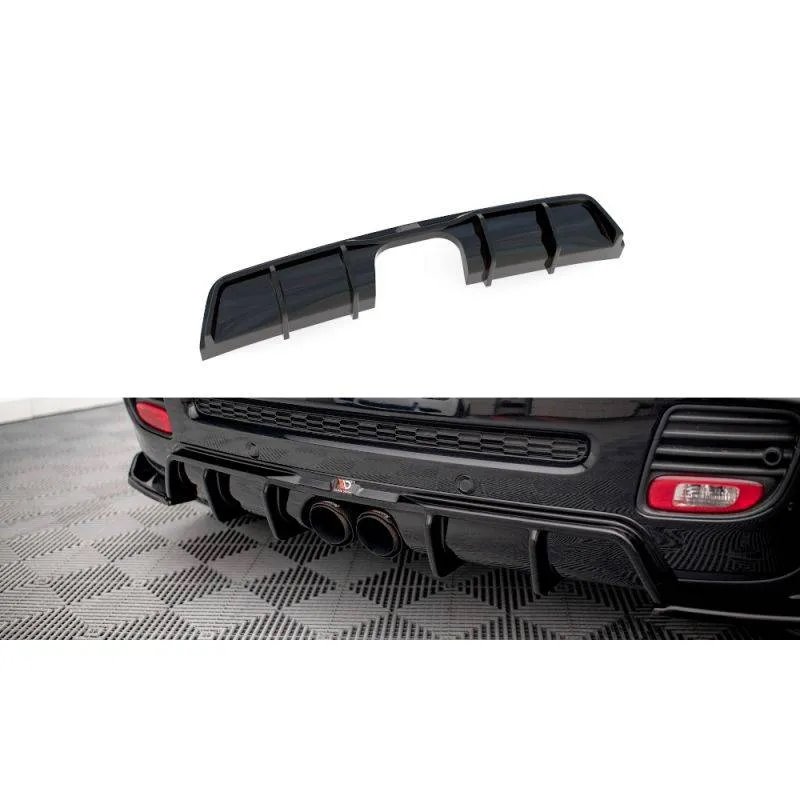 Maxton - Diffuseur Arrière Complet Mini Cooper John Cooper Works R56 Noir Brillant