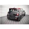 Maxton - Diffuseur Arrière Complet Mini Cooper John Cooper Works R56 Noir Brillant
