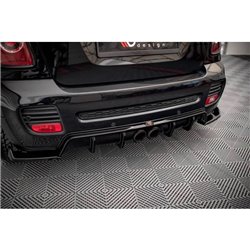 Maxton - Diffuseur Arrière Complet Mini Cooper John Cooper Works R56 Noir Brillant