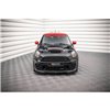 Maxton - Lame Du Pare-Chocs Avant V.2 Mini Cooper John Cooper Works R56 Noir Brillant