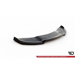 Maxton - Lame Du Pare-Chocs Avant V.2 Mini Cooper John Cooper Works R56 Noir Brillant