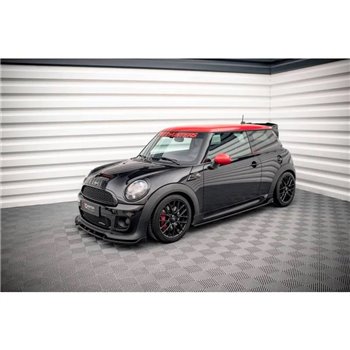 Maxton - Rajouts Des Bas De Caisse V.2 Mini Cooper John Cooper Works R56 Noir Brillant