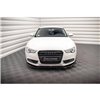 Maxton - Lame Du Pare-Chocs Avant V.2 Audi A5 Coupe / Sportback 8T Facelift Noir Brillant