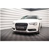 Maxton - Lame Du Pare-Chocs Avant V.2 Audi A5 Coupe / Sportback 8T Facelift Noir Brillant
