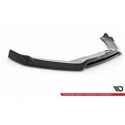 Maxton - Lame Du Pare-Chocs Avant V.2 Audi A5 Coupe / Sportback 8T Facelift Noir Brillant
