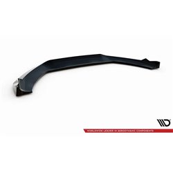 Maxton - Lame Du Pare-Chocs Avant V.2 Audi A5 Coupe / Sportback 8T Facelift Noir Brillant