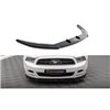 Maxton - Lame Du Pare-Chocs Avant Ford Mustang Mk5 Facelift Noir Brillant