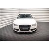 Maxton - Lame Du Pare-Chocs Avant V.1 Audi A5 Coupe / Sportback 8T Facelift Noir Brillant