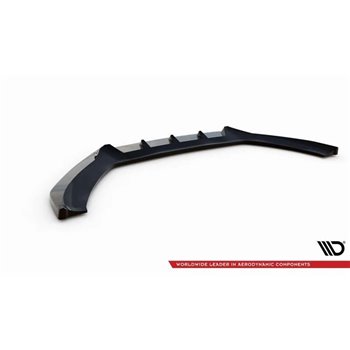 Maxton - Lame Du Pare-Chocs Avant V.1 Audi A5 Coupe / Sportback 8T Facelift Noir Brillant
