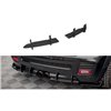 Maxton - Street Pro Central Diffuseur Arriere Mini Cooper John Cooper Works R56 Noir-Rouge