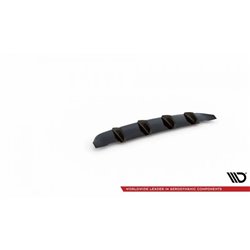 Maxton - Diffuseur Arrière Complet Ford Mustang Mk5 Facelift Noir Brillant