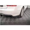 Maxton - Lames De Pare-Chocs Arrière Latérales Audi A5 Coupe 8T Facelift Noir Brillant