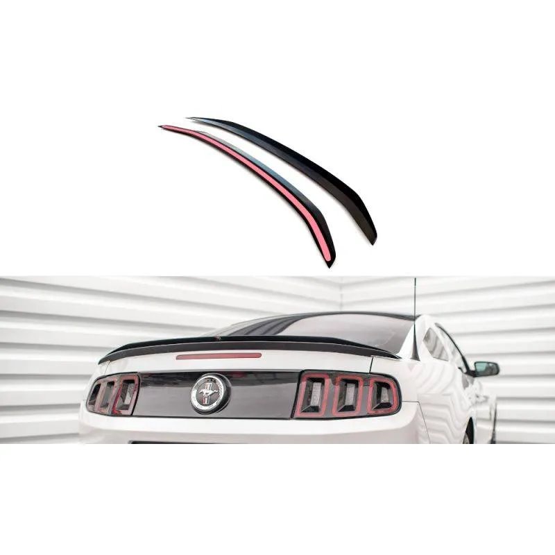 Maxton - Spoiler Cap Ford Mustang Mk5 Facelift Noir Brillant