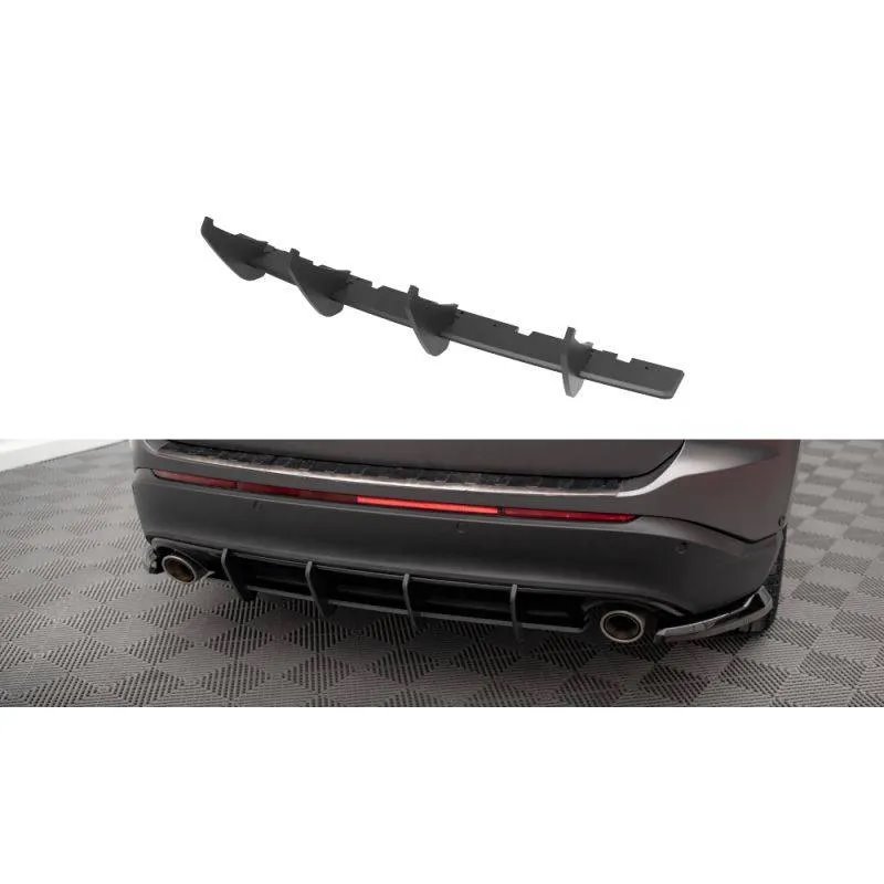 Maxton - Street Pro Central Diffuseur Arriere Ford Edge Mk2 Noir