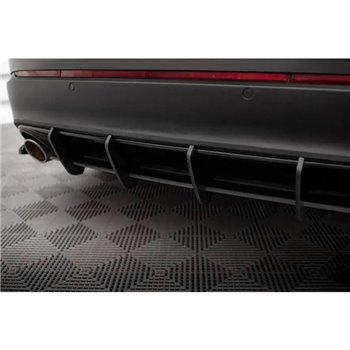 Maxton - Street Pro Central Diffuseur Arriere Ford Edge Mk2 Noir