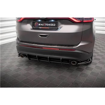 Maxton - Street Pro Central Diffuseur Arriere Ford Edge Mk2 Noir