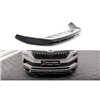 Maxton - Lame Du Pare-Chocs Avant Skoda Karoq Sportline Mk1 Facelift Noir Brillant