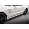 Maxton - Rajouts Des Bas De Caisse Ford Mustang Mk5 Facelift Noir Brillant