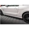 Maxton - Rajouts Des Bas De Caisse Ford Mustang Mk5 Facelift Noir Brillant