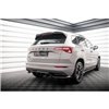 Maxton - Arriere Lame (avec une barre verticale) Skoda Karoq Sportline Mk1 Facelift Noir Brillant