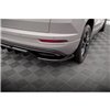 Maxton - Arriere Lame (avec une barre verticale) Skoda Karoq Sportline Mk1 Facelift Noir Brillant