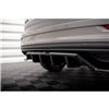 Maxton - Arriere Lame (avec une barre verticale) Skoda Karoq Sportline Mk1 Facelift Noir Brillant