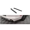 Maxton - Lames De Pare-Chocs Arrière Latérales Ford Mustang Mk5 Facelift Noir Brillant