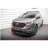 Maxton - Lame Du Pare-Chocs Avant Ford Edge Mk2 Noir Brillant