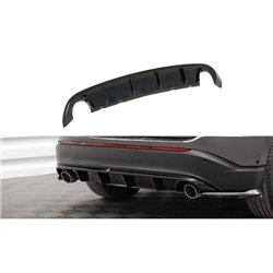 Maxton - Diffuseur Arrière Complet Ford Edge Mk2 Noir Brillant