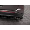 Maxton - Lames De Pare-Chocs Arrière Latérales V.1 Ford Edge Mk2 Noir Brillant