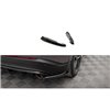 Maxton - Lames De Pare-Chocs Arrière Latérales V.2 Ford Edge Mk2 Noir Brillant