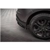 Maxton - Lames De Pare-Chocs Arrière Latérales V.2 Ford Edge Mk2 Noir Brillant